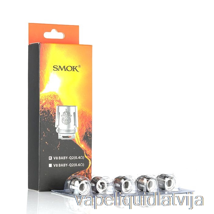 Smok Tfv8 Baby Rezerves Spoles 0,6ohm V8 Baby-q2 Divkodolu Vape šķidrums